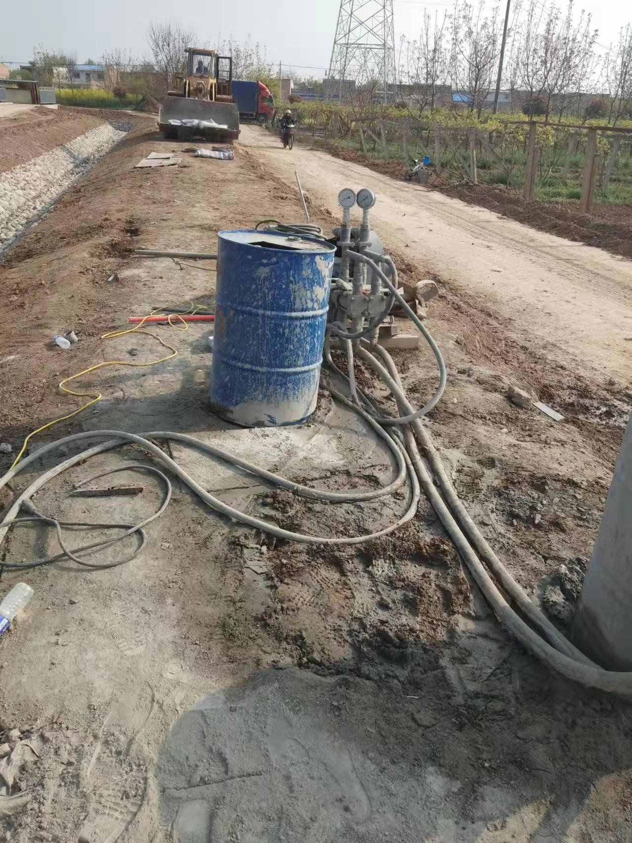 王五镇顶管注浆